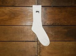 NEW ARRIVALS Stussy "Small Stock" Crew Socks