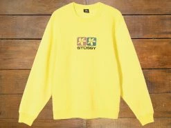 NEW ARRIVALS Stussy "2 Flowers" Pullover