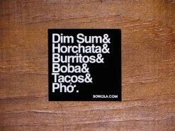 BOWLS Food Stickers LITTLE TOKYO