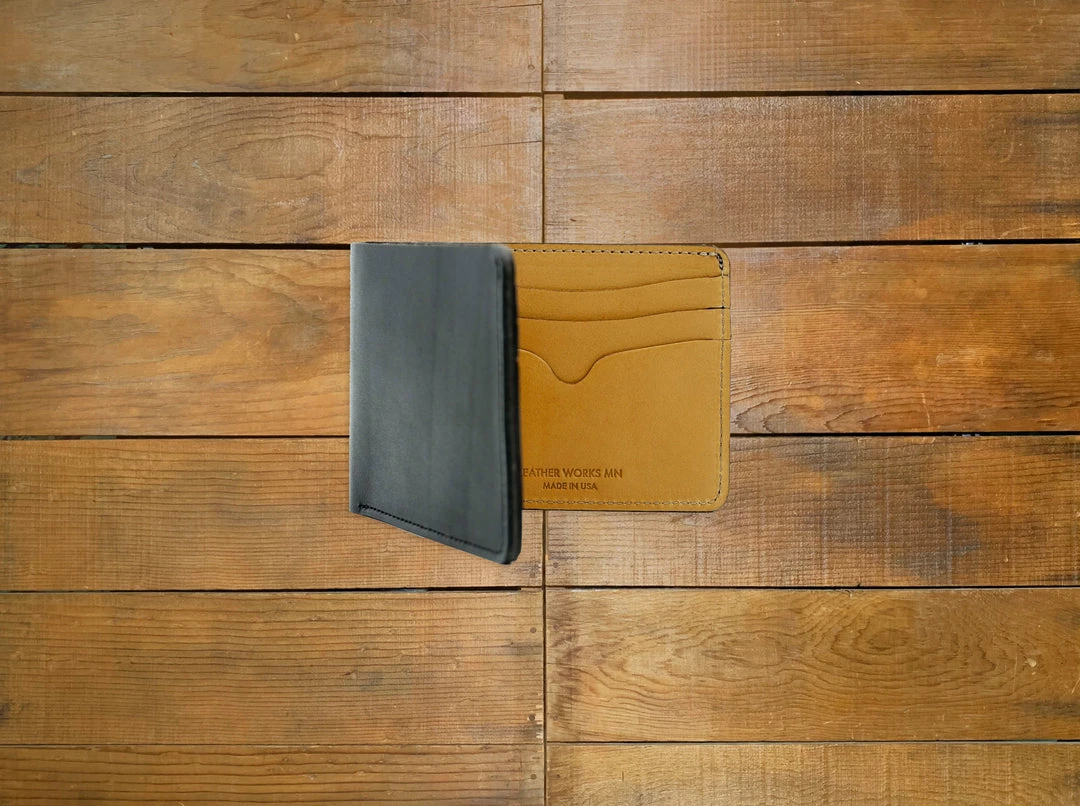 ACCESSORIES Leather Works MN "No. 9" Bifold Wallet 1 ACCESSORIES Leather Works MN "No. 9" Bifold Wallet