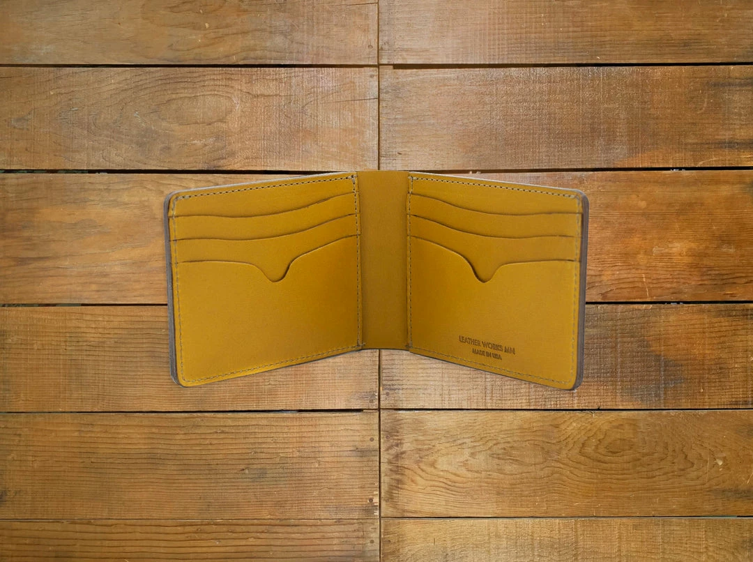 ACCESSORIES Leather Works MN "No. 9" Bifold Wallet 2 ACCESSORIES Leather Works MN "No. 9" Bifold Wallet