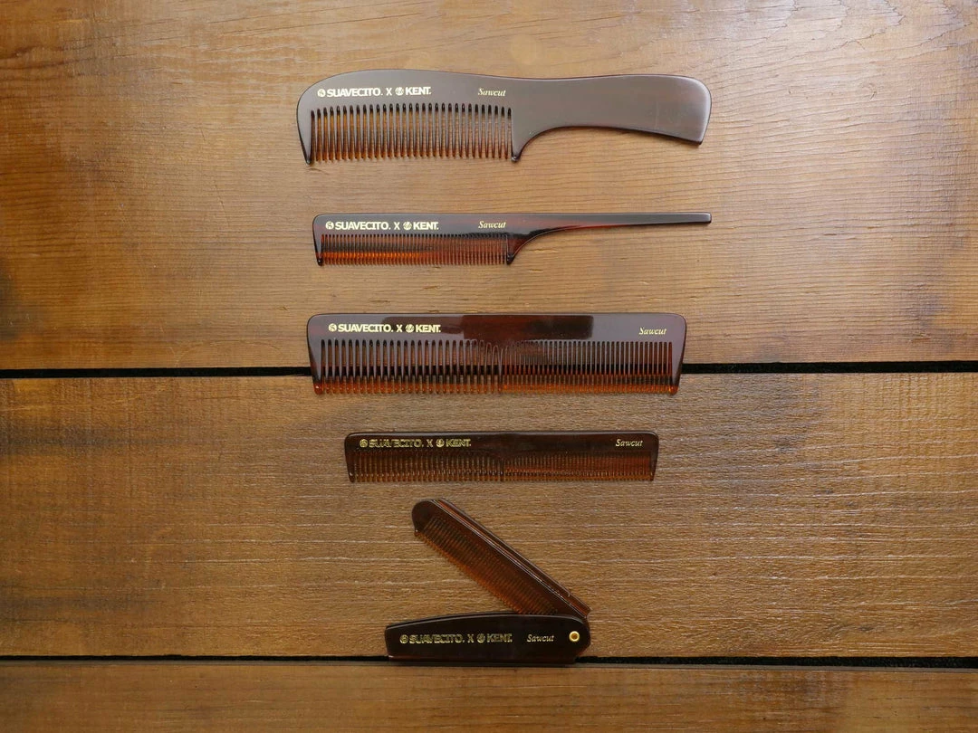 Suavecito X Kent Handmade Combs 1 Suavecito X Kent Handmade Combs