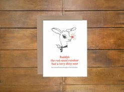 ACCESSORIES Power And Light Press "Rudolph's Red Nose"