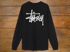 Stussy "Basic Stussy" Long Sleeve Tee NEW ARRIVALS