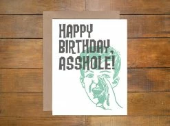 Power And Light Press "Asshole" Birthday Card