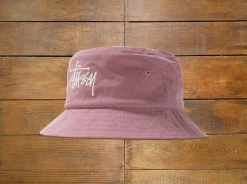 Stussy Women's "Big Logo" Bucket Hat