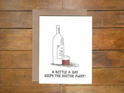 ACCESSORIES Power And Light Press "Bottle A Day" Card