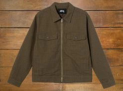 Stussy "Check Garage" Jacket NEW ARRIVALS