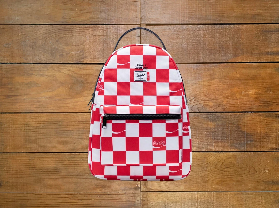 Herschel Supply Co. X Coca Cola "Nova Mid-Volume" Backpack ACCESSORIES 1 Herschel Supply Co. X Coca Cola "Nova Mid-Volume" Backpack ACCESSORIES