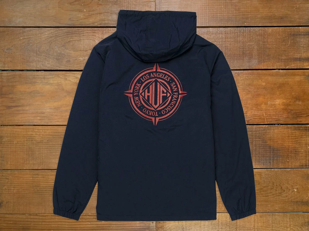 HUF "Coordinates Anorak" 1 HUF "Coordinates Anorak"