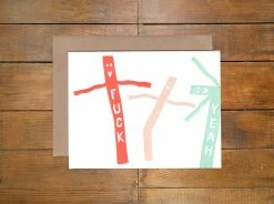 Power And Light Press "Fuck Yeah" Card