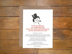 ACCESSORIES Power And Light Press "Frosty" Holiday Card