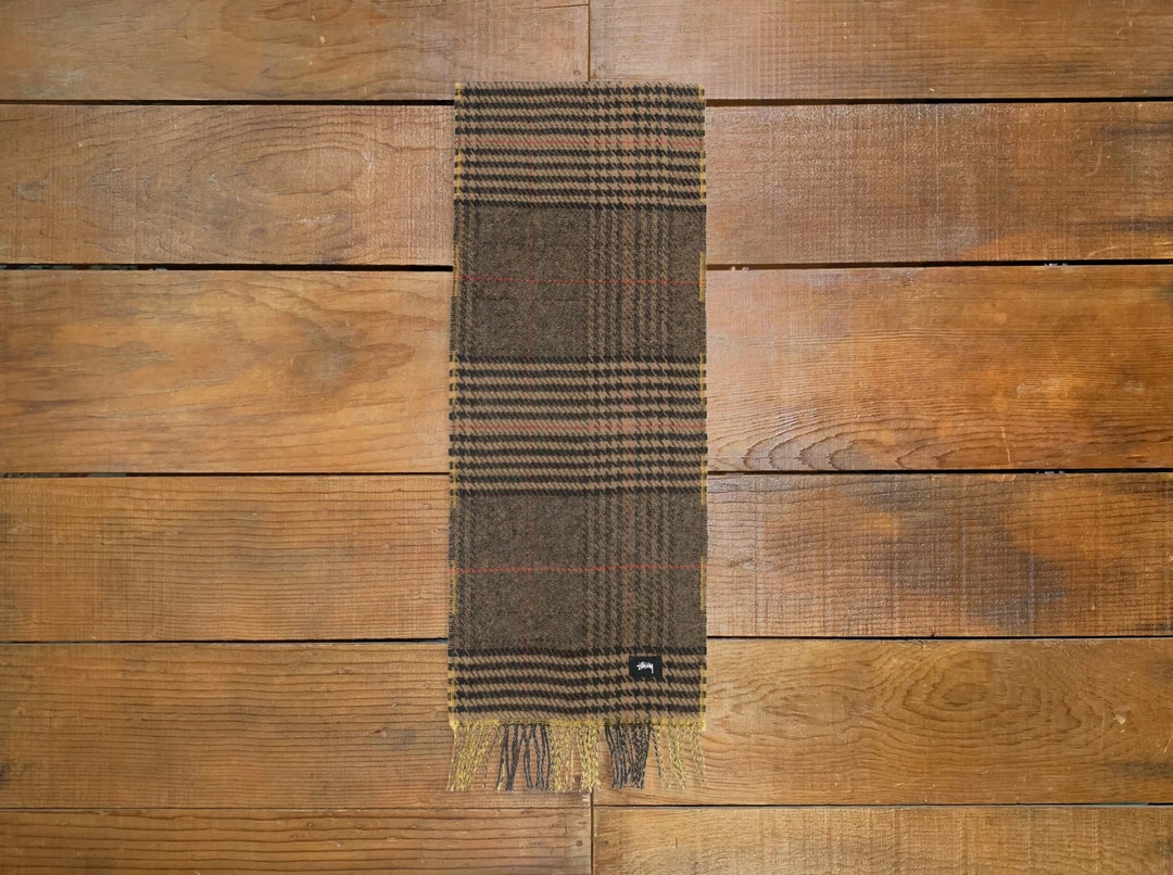 Stussy "Double Faced" Wool Scarf ACCESSORIES 1 Stussy "Double Faced" Wool Scarf ACCESSORIES