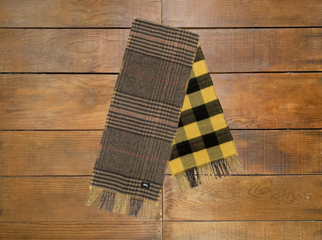 Stussy "Double Faced" Wool Scarf ACCESSORIES 3 Stussy "Double Faced" Wool Scarf ACCESSORIES