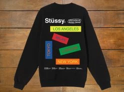 Stussy Women's "City Banners" Pullover NEW ARRIVALS
