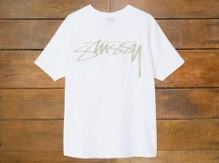 NEW ARRIVALS Stussy Women's Smooth Stock Tee 6 NEW ARRIVALS Stussy Women's Smooth Stock Tee