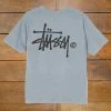 Stussy Women's "Basic Logo" Pigment Dyed Tee