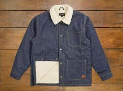 OUTERWEAR Brixton "Yard" Sherpa Denim Jacket